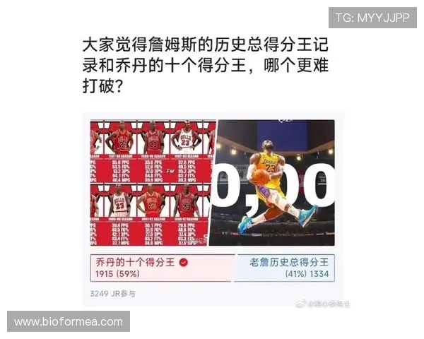 乔丹单打终结压制詹姆斯得分效率更胜一筹